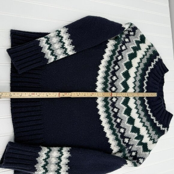 Banana Republic Fair Isle Sweater Acrylic Wool Blend Women’s XS - Picture 3 of 7